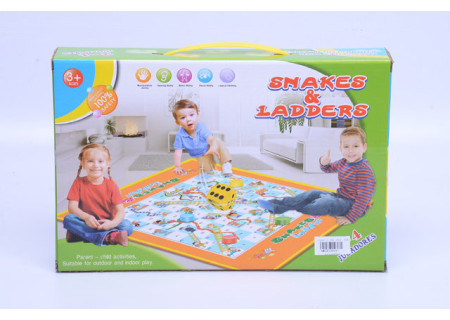 Snakes & Ladders/Ludo/Chess Set for Family Fun