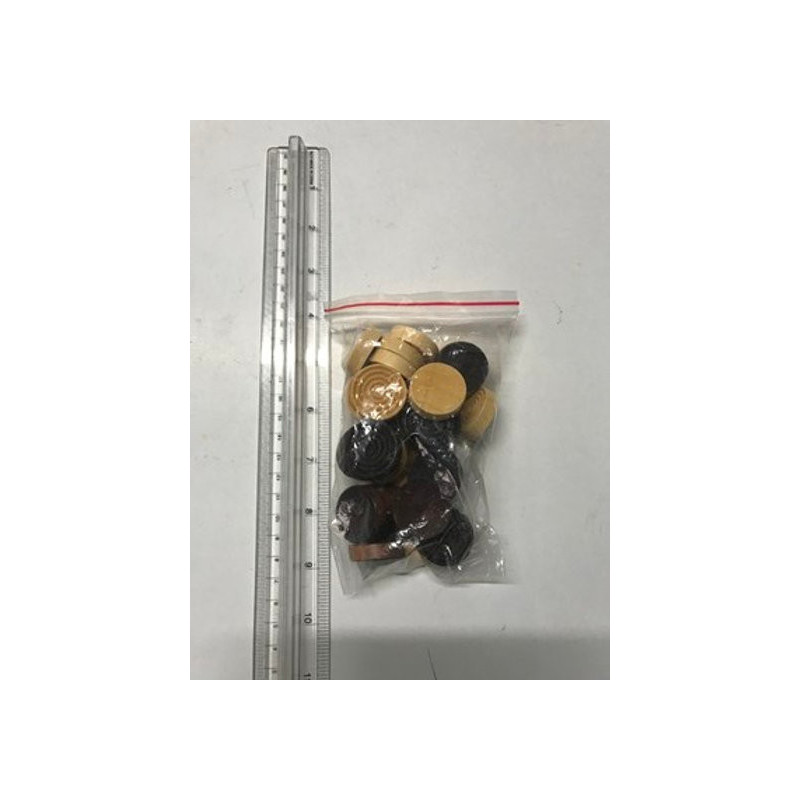 Wooden Draught Pieces for Classic Play Wooden Draught Pieces for Classic Play