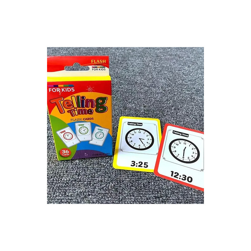 Telling Time Learning Cards for Fun Learning Telling Time Learning Cards for Fun Learning