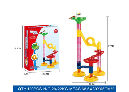 Marble Run Set for Building Fun