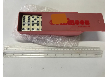 Ivory Dominoes Set for Classic Gameplay