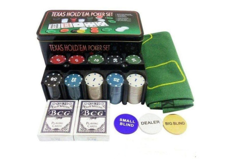 Poker Set with Chips