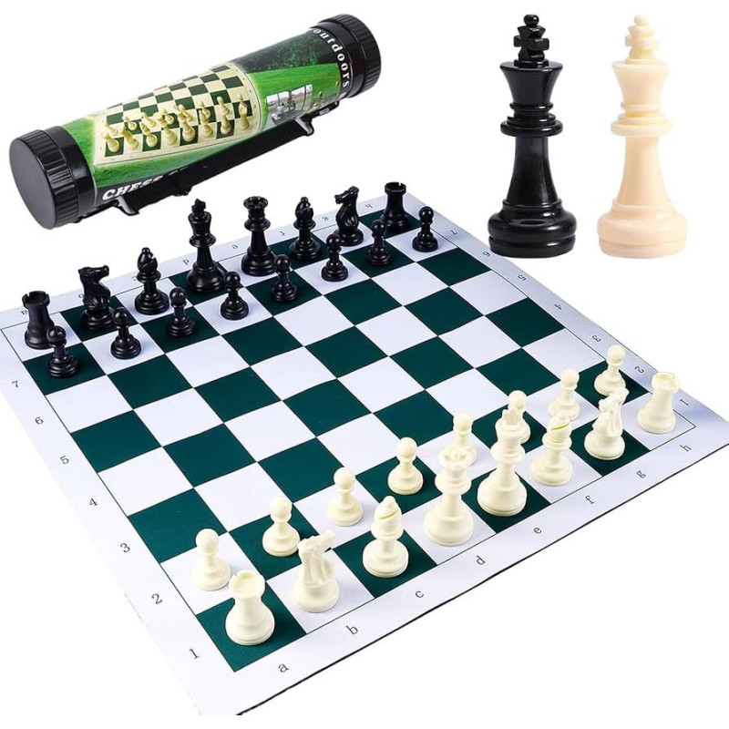 Chess Set in Tube Chess Set in Tube
