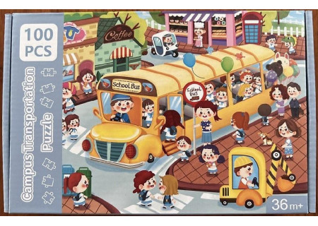 100 Piece Wooden Puzzles