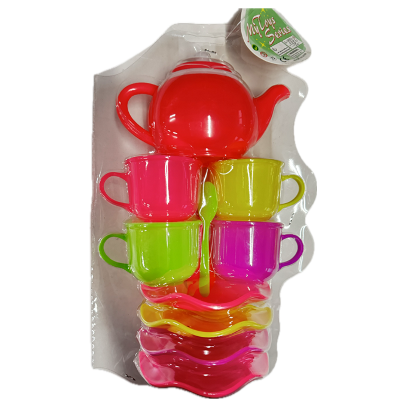 Tea Set - 4 Cups and Saucers for Kids' Tea Parties Tea Set - 4 Cups and Saucers for Kids' Tea Parties