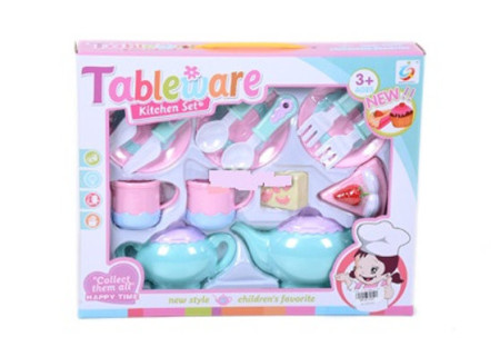 Tableware Tea Set - Complete Set for Kids' Tea Parties