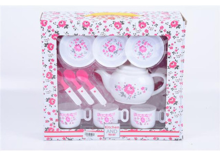 Flower Tea Set - Beautiful Playset for Kids' Tea Parties