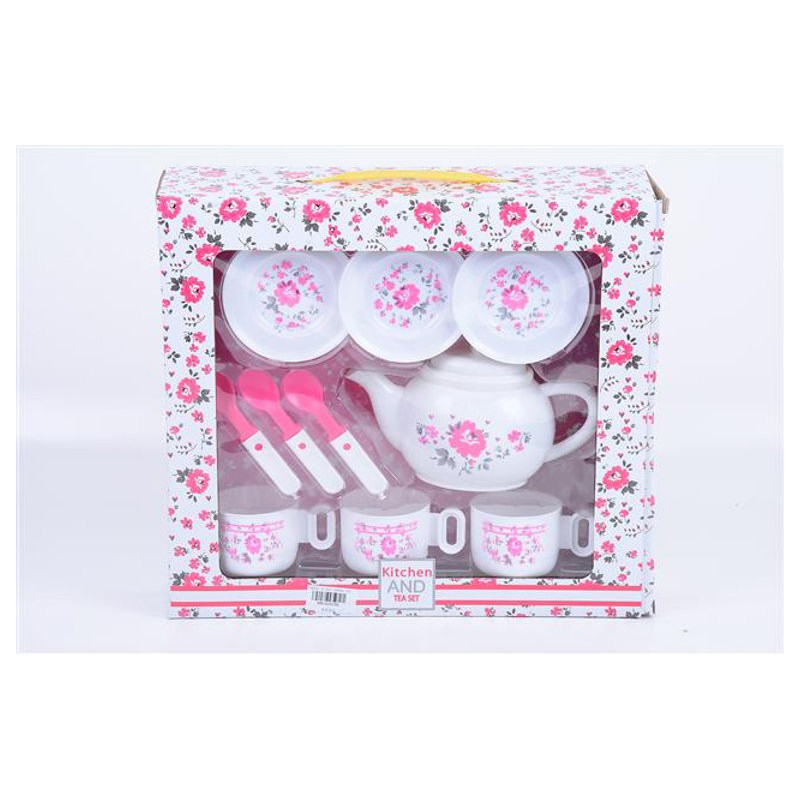 Flower Tea Set - Beautiful Playset for Kids' Tea Parties Flower Tea Set - Beautiful Playset for Kids' Tea Parties
