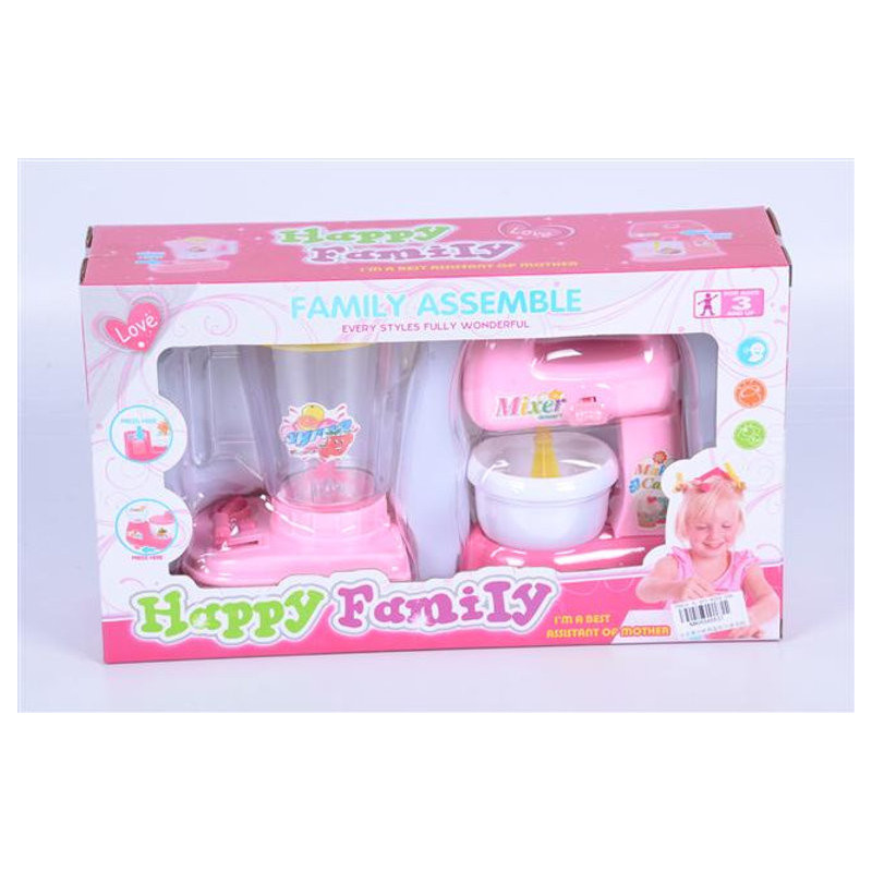 Happy Family Mixer and Blender Set - Fun Kitchen Play for Kids Happy Family Mixer and Blender Set - Fun Kitchen Play for Kids