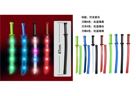 Light-Up Ninja Swords with Battle Sounds – Fun Toy for Kids