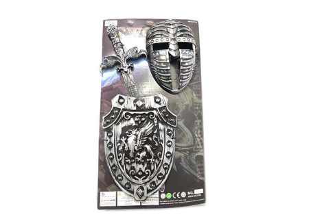Carded Weapon Sword/Mask/Shield