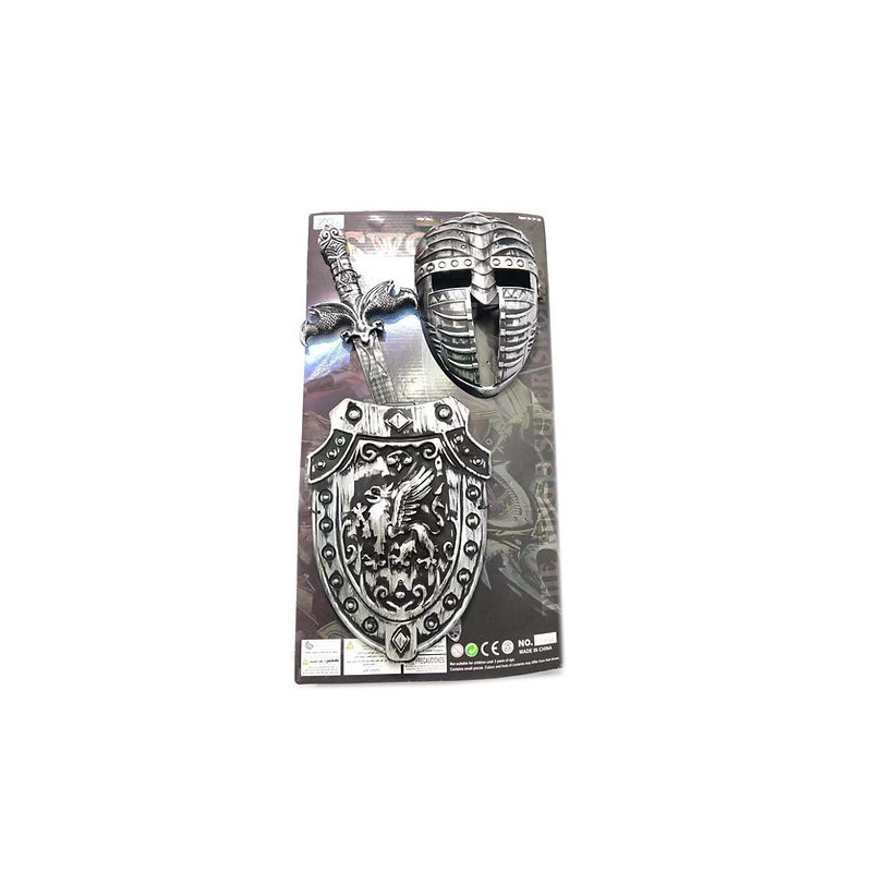 Carded Weapon Sword/Mask/Shield Carded Weapon Sword/Mask/Shield
