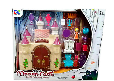 Dream Castle Playset - Bxd Set with Accessories for Kids