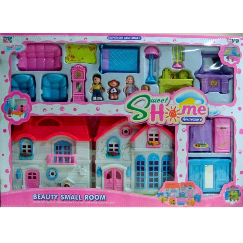 Sweet Home Furniture Set - Playset for Kids' Dollhouses Sweet Home Furniture Set - Playset for Kids' Dollhouses