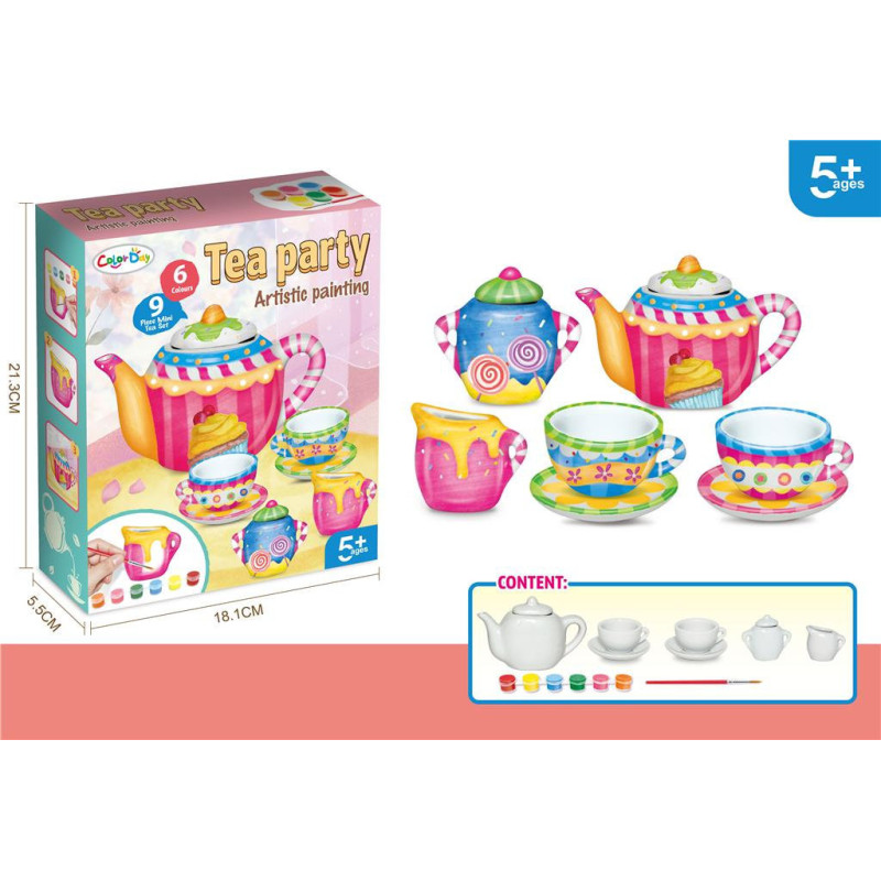 Tea Party Painting Set Tea Party Painting Set