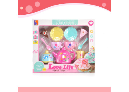 Tea Set with Cake - Playset for Kids' Tea Parties