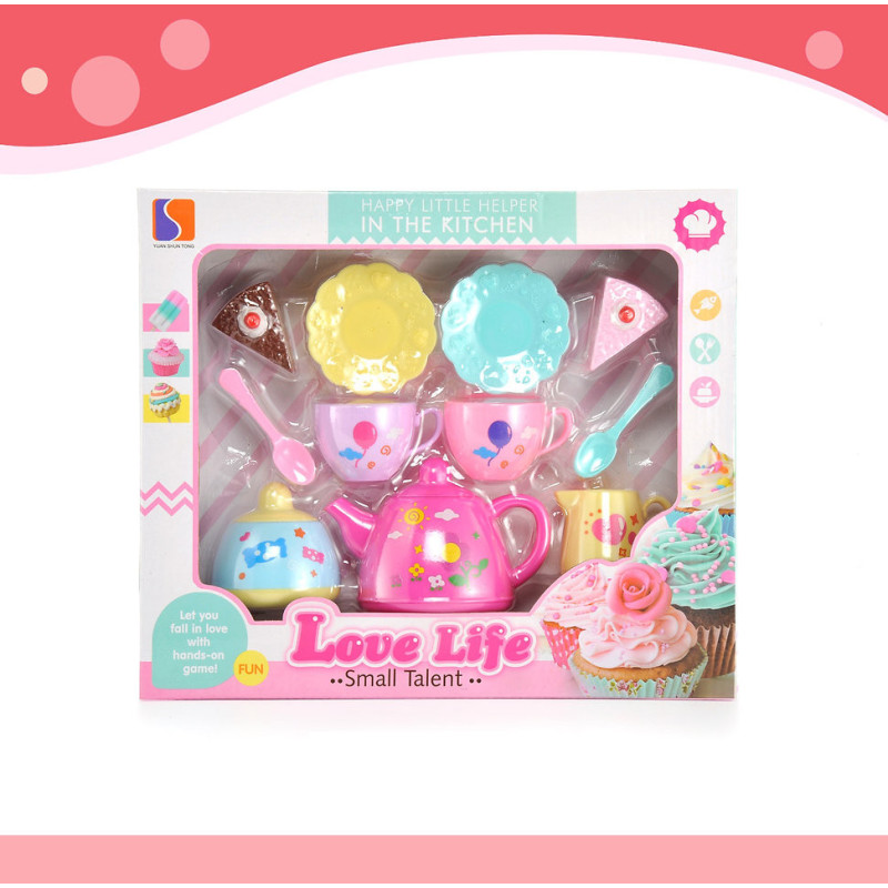 Tea Set with Cake - Playset for Kids' Tea Parties Tea Set with Cake - Playset for Kids' Tea Parties