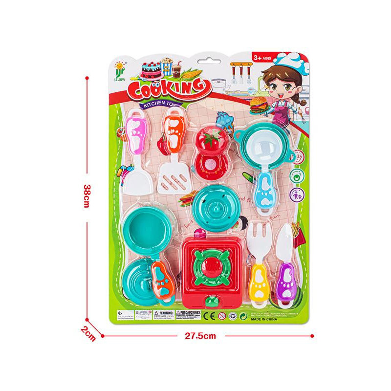 Cooking Set - Carded Playset for Kids' Kitchen Adventures Cooking Set - Carded Playset for Kids' Kitchen Adventures