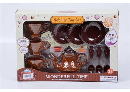 Wonderful Time Tea Set - Bxd Playset for Kids' Tea Parties