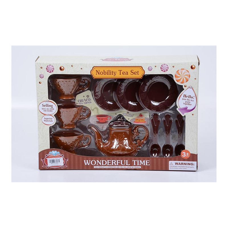 Wonderful Time Tea Set - Bxd Playset for Kids' Tea Parties Wonderful Time Tea Set - Bxd Playset for Kids' Tea Parties