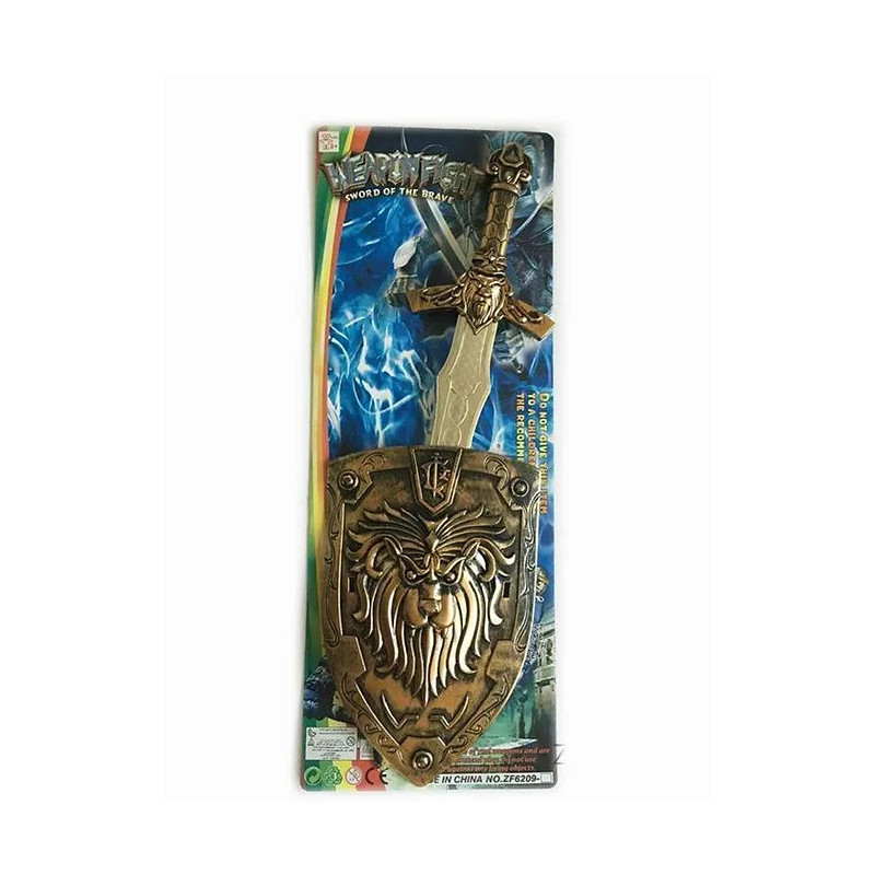 Carded Sword Weapon/Shield 58cm Carded Sword Weapon/Shield 58cm