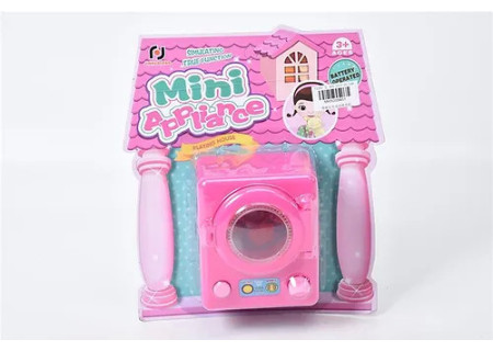 Washing Machine with Lights - Playset for Kids' Housekeeping Fun