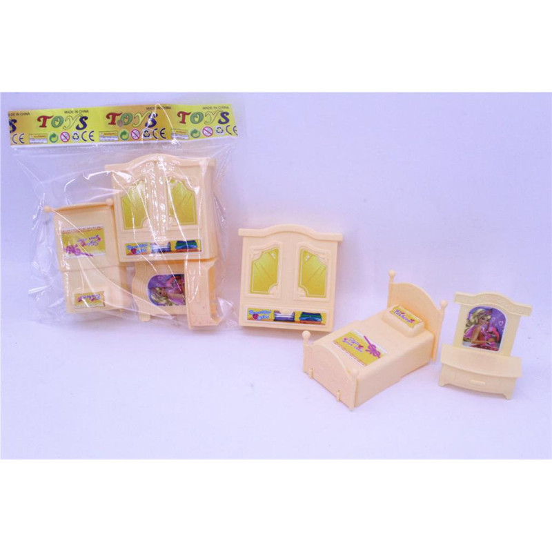 Bedroom Furniture Playset - Toys for Kids' Dollhouses Bedroom Furniture Playset - Toys for Kids' Dollhouses