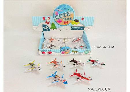 Alloy Pull Back Planes 30/Box