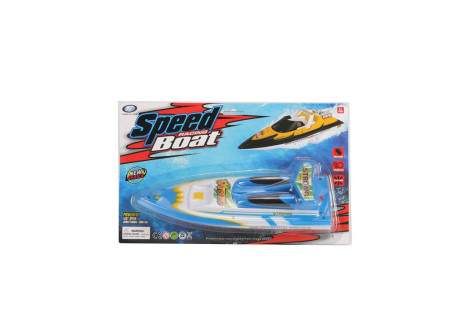 Speed Boat - B/O Carded Playset for Kids' Water Adventures