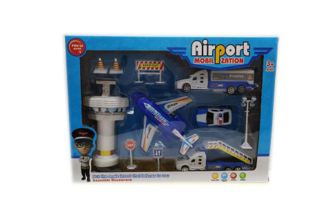 Airport Set - Bxd Playset for Kids' Aerial Adventures