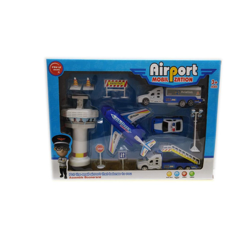 Airport Set - Bxd Playset for Kids' Aerial Adventures Airport Set - Bxd Playset for Kids' Aerial Adventures