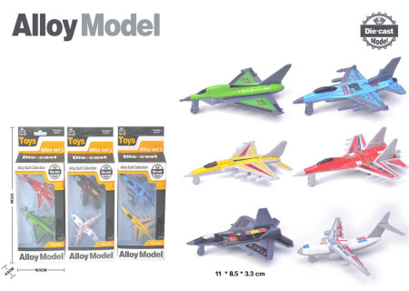 Alloy Die Cast Plane - Bxd 2's Playset for Kids' Aerial Adventures