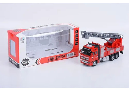 Die Cast Fire Truck Model - 292H Playset for Kids