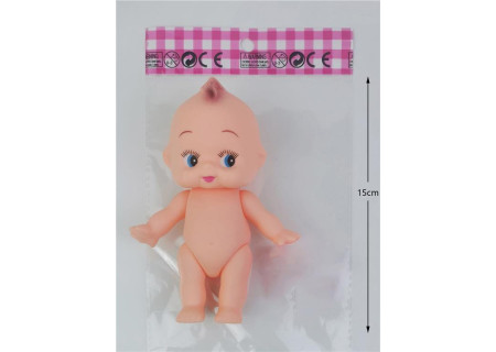 Toys Naked Rubber Doll 15cm