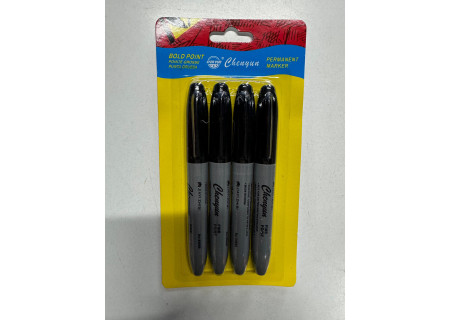 Black Markers Set