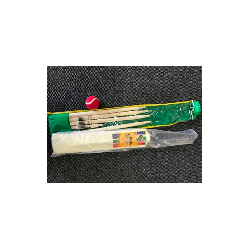 Kids Wooden Cricket Set No. 6 – Durable & Fun Outdoor Sports Game Kids Wooden Cricket Set No. 6 – Durable & Fun Outdoor Sports Game