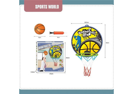Basketball Net with Accessories - Complete Set for Fun