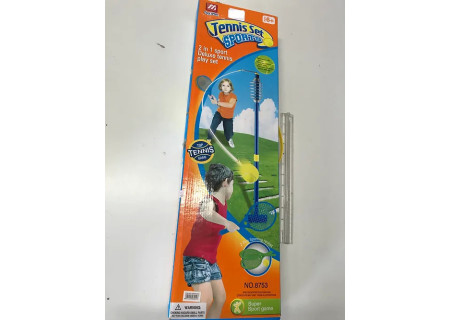 2-in-1 Swing Ball - Tennis and Soccer Fun for Kids