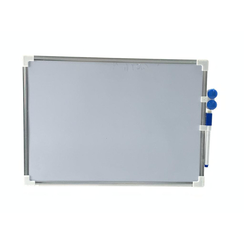 White Drawing Board with Marker & Magnets 30x40cm White Drawing Board with Marker & Magnets 30x40cm