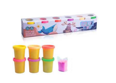 BXD Colour Mud Clay 6 Tubs