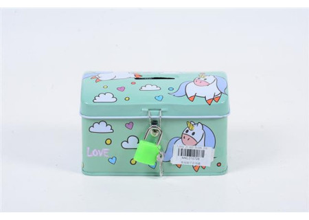 Metal Saving Box/Lock Square