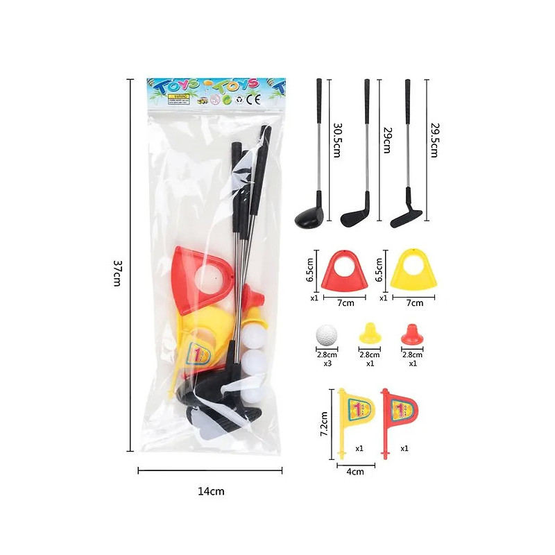 Metal Golf Set - Toys for Kids Outdoor Play Metal Golf Set - Toys for Kids Outdoor Play