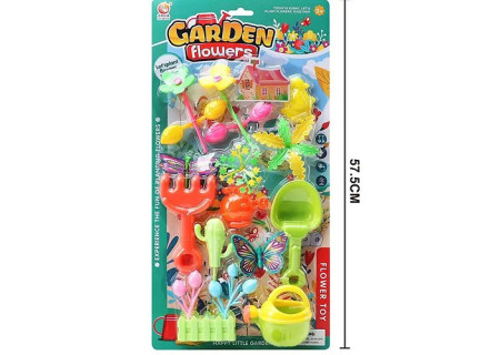 Garden Flower Tool Set - Carded for Easy Gardening Fun