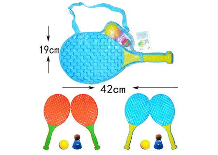Thick Racket Set - Includes Bag for Easy Carrying and Storage
