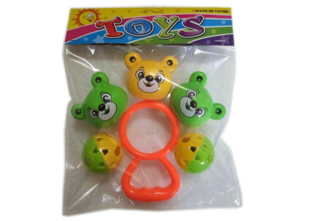 PBH Bear Hand Rattle 18cm