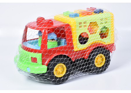 19-Piece Shape Sorter Toy Truck – Educational & Fun for Kids