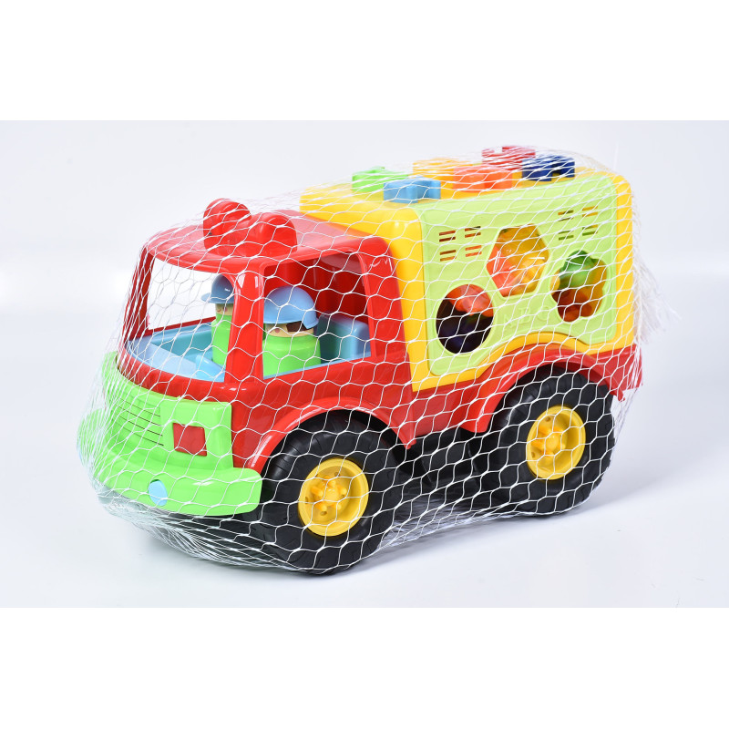 19-Piece Shape Sorter Toy Truck – Educational & Fun for Kids 19-Piece Shape Sorter Toy Truck – Educational & Fun for Kids