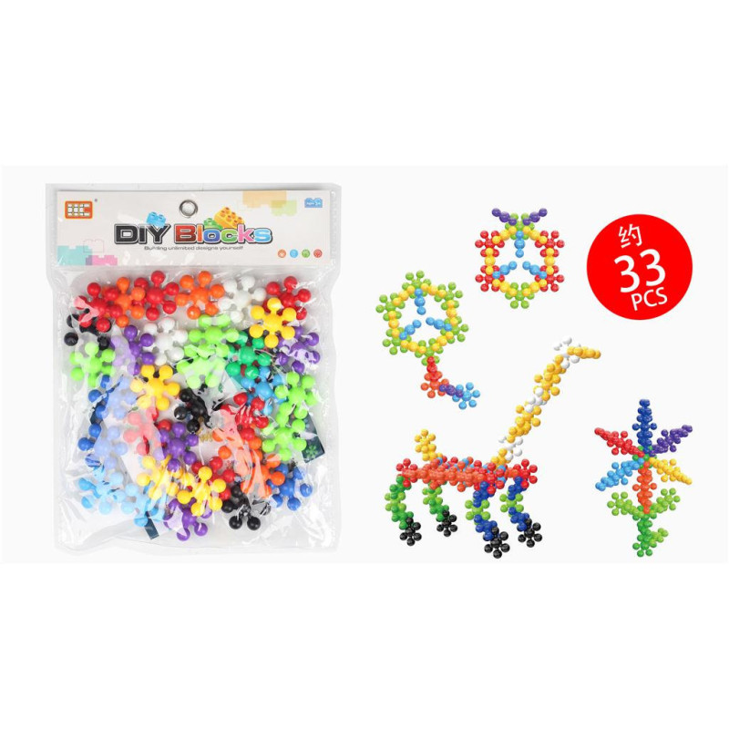 PBH Snowflake Blocks 33 Pieces PBH Snowflake Blocks 33 Pieces