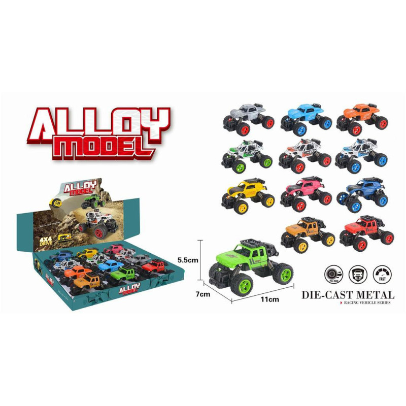 Alloy Climbing 4x4s - 12/Box Assorted Durable Playset for Kids Alloy Climbing 4x4s - 12/Box Assorted Durable Playset for Kids