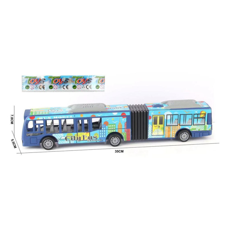 City Bus - 35cm Urban Adventure Playset for Kids City Bus - 35cm Urban Adventure Playset for Kids